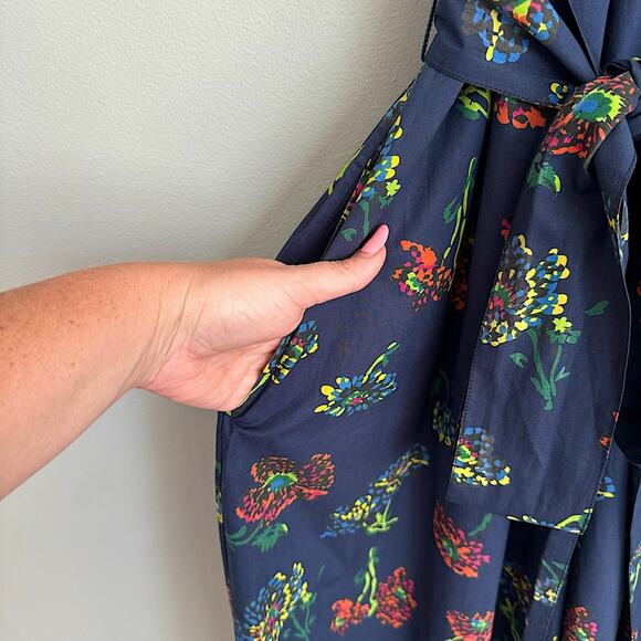 Ulla Johnson Coralie Wide Leg Jumpsuit in Midnight Floral Print - Picture 7 of 16